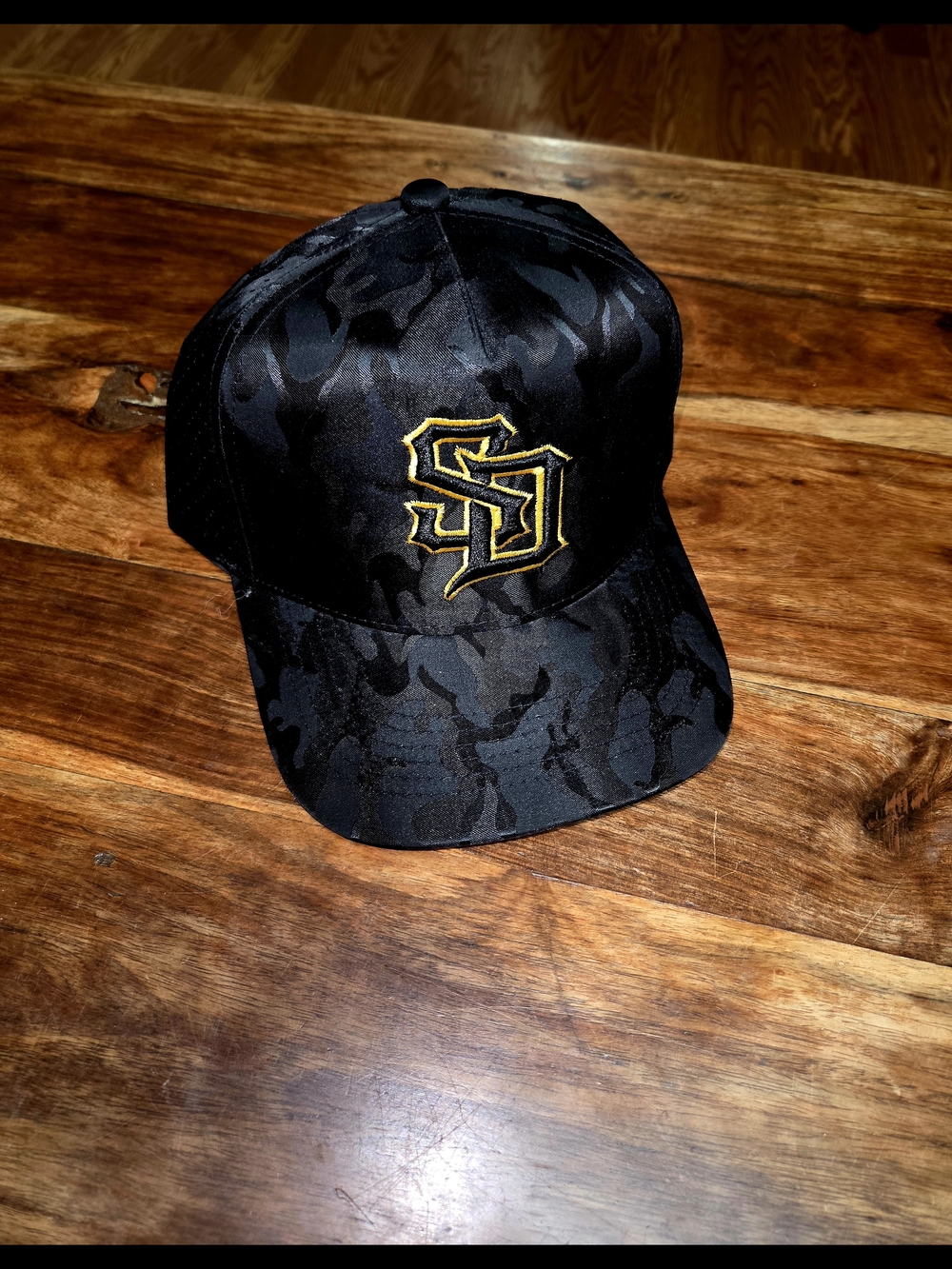 Black Camouflage "San Diego" Snapback Hat